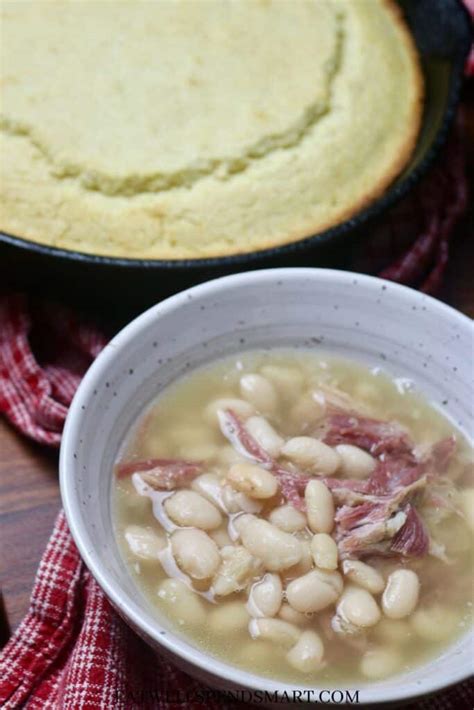 Easy Slow Cooker Great Northern Beans Eat Well Spend Smart