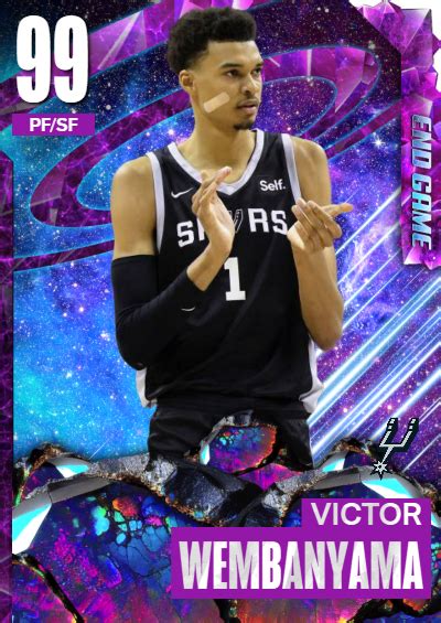 NBA 2K23 2KDB Custom Card Victor Wembanyama