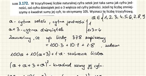 Powt Rka Przed Matur Matematyka Zadania Kl Lo W