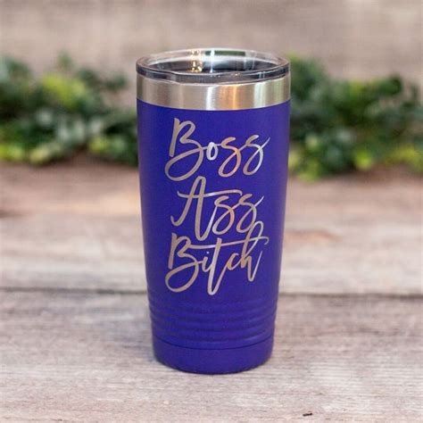 Boss Ass Bitch Mature Engraved Stainless Steel Boss Bitch Etsy