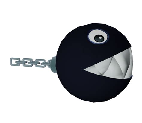 Gamecube Super Mario Strikers Chain Chomp The Models Resource