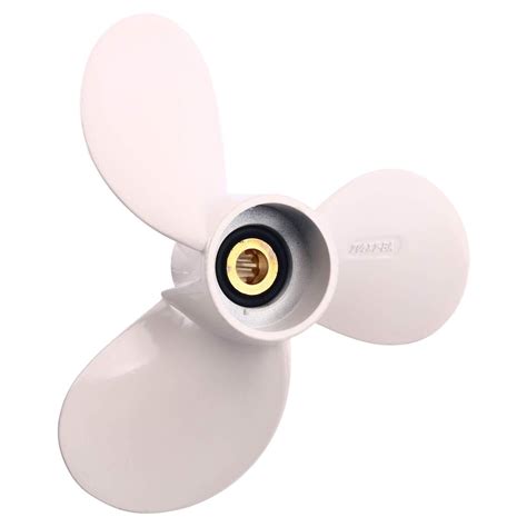 Aluminum Outboard Propeller 7 1 2x7 BA Fit For Yamaha 4hp 5hp 6hp