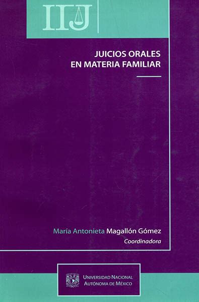 Juicios Orales En Materia Familiar Editorial Temis