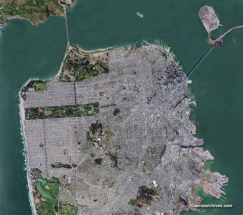 Aerial Photo Maps of San Francisco - Aerial Archives