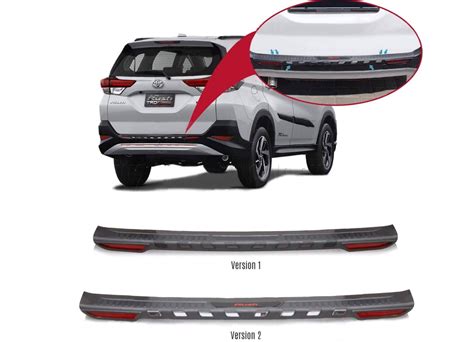 Toyota Rush Front And Rear Bumper Nudge Protector