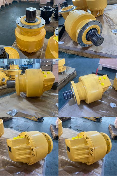 New Development Poclain Ms Hydraulic Shaft Radial Piston Motor