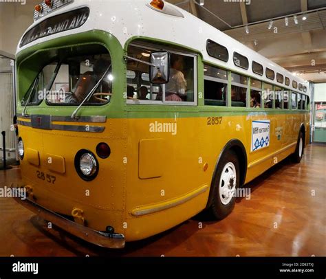 Rosa Parks bus at the Henry Ford Museum Stock Photo - Alamy