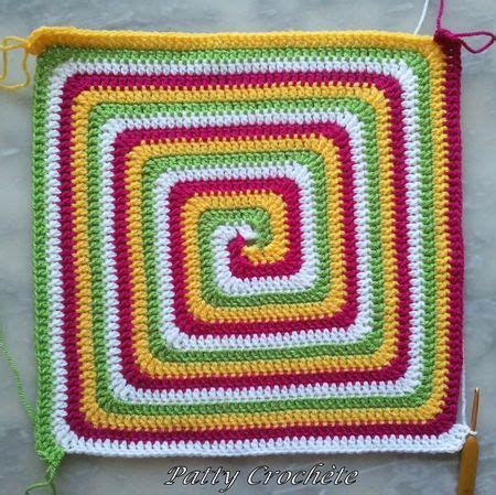 La Suite Du Granny Spirale Granny Mania Crochet Crochet Squares