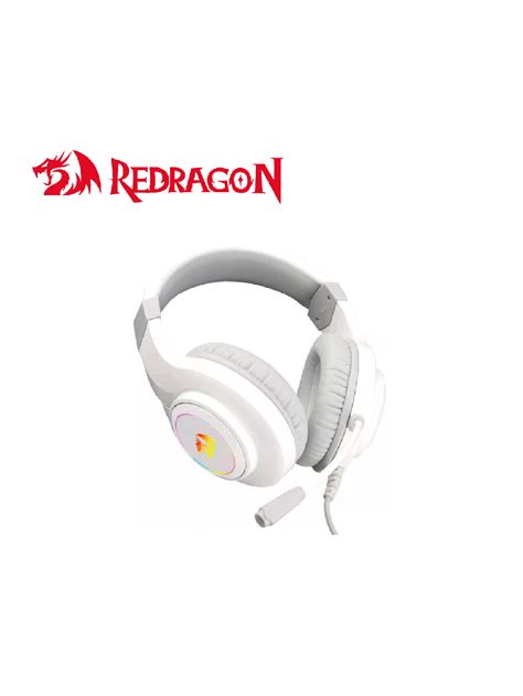 Auricular Gamer Redragon Hylas H W Rgb White Importaciones Innova