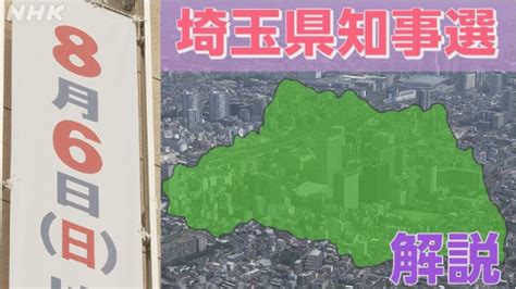 埼玉県知事選 2023 地方選挙 Nhk選挙web