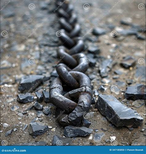 A Symbolic Image of a Broken Chain, Representing the Need To Break Down
