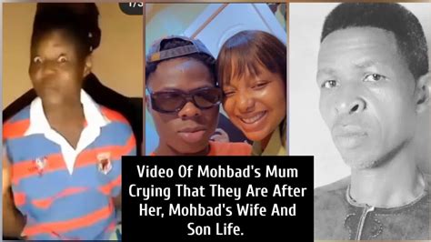 Video Of Mohbads Mum Crying That They Are After Her Mohbads Wife And