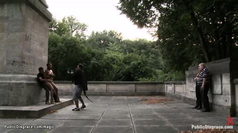 Tanned Spanish Babe Fucked In Public