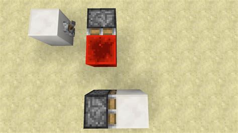 minecraft java edition - Why does a sticky piston powered by a redstone block through another ...