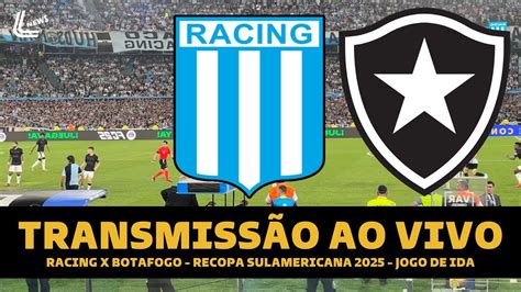 Botafogo X Racing Futemax - BOTAFOGO X RACING TRANSMISSÃO AO VIVO DIRETO DO EL CILINDRO - RECOPA ...
