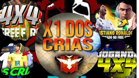 X Dos Criasfree Fire Ao Vivo V Bate Soco Rumo Ao Mestre