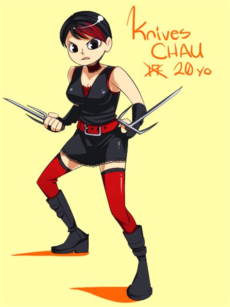 Fanart Knives Chau 20yo By Daughter Thursday On Deviantart