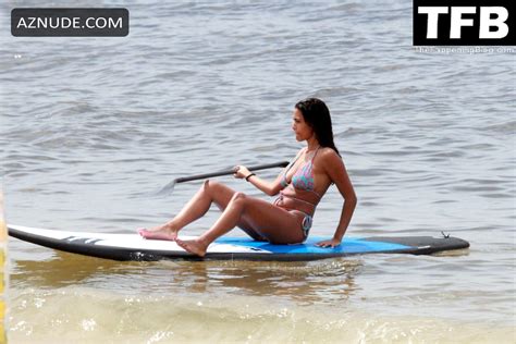Tina Kunakey Sexy Seen Showing Off Her Hot Body At The Beach In Ipanema Aznude