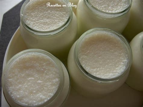 YAOURTS A LA NOIX DE COCO RECETTES EN BLOG