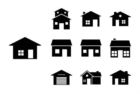 House Icon Vector Design Template 13086853 Vector Art At Vecteezy