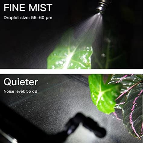 MRREPTILE Automatic Mister For Reptiles Terrarium Fogger Misting