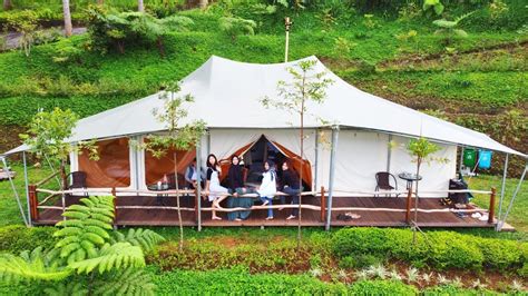 Cobain Glamping Keluarga Di Alinson Sunset Hill Cisarua Puncak Bogor