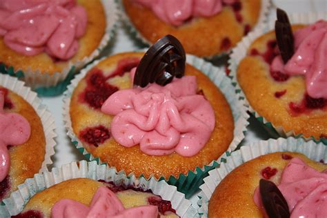 Himbeer Joghurt Cupcakes Mit Himbeer Frosting Von Ajaj Logicstiks