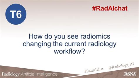 Radiology Artificial Intelligence On Twitter T How Do You See