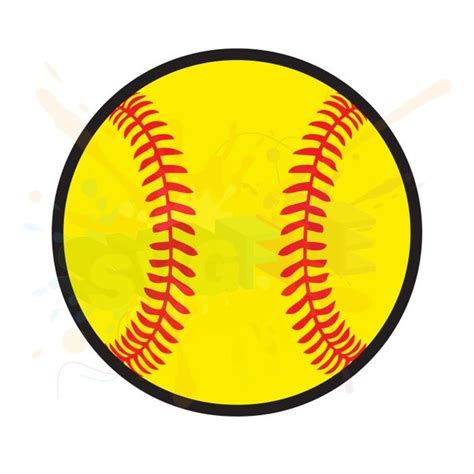 Free SVG Softball Svg Cut Files 2387+ File for DIY T-shirt, Mug ...