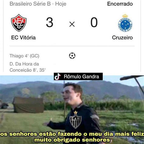 Memes da derrota do Cruzeiro para o Vitória na Série B Superesportes