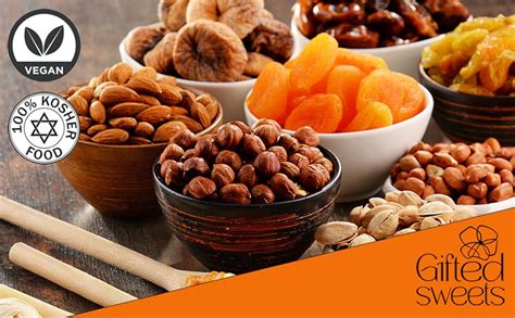 Amazon Dried Fruit And Nut Gift Basket 9 Assortment Of Sweet