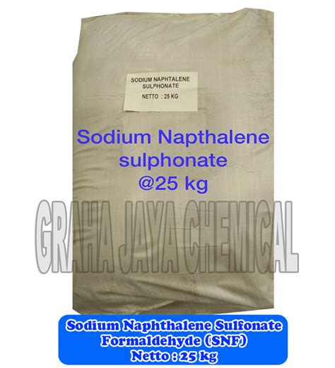 Sodium Naphthalene Sulfonate Formaldehyde SNF 25 Kg PT Graha Jaya