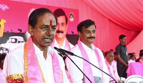 Kcr Says Congress Is Stalling Rythu Bandhu Scheme Telangana Today