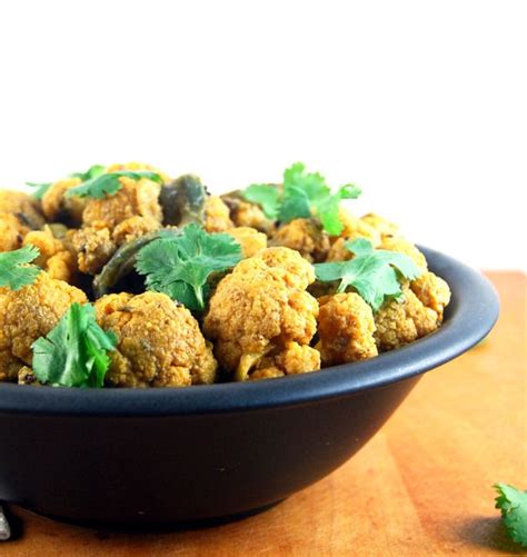 Gobi Achari Holy Cow Recipe Vegan Cauliflower Recipes Healthy