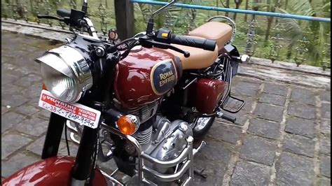 Royal Enfield 350chestnut Red Youtube