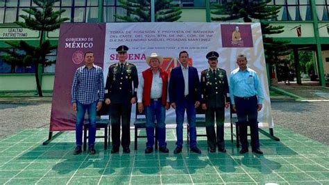 Toman protesta como Comandante del 92 Batallón al Coronel de Infantería