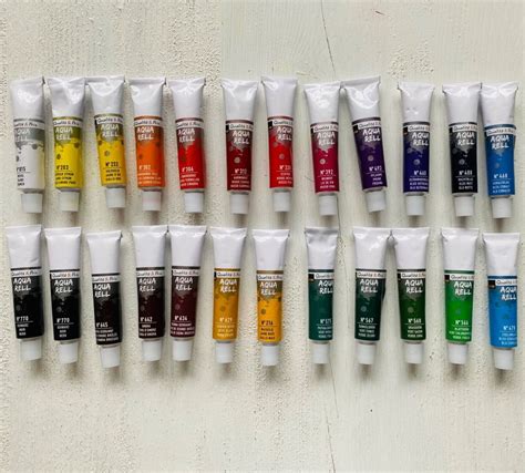 Aquarellfarben Qualité Prix 24 Farben x 12 ml Künstler Set Kaufen auf