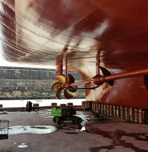 Complex Drydocking For Sky Princess Damen