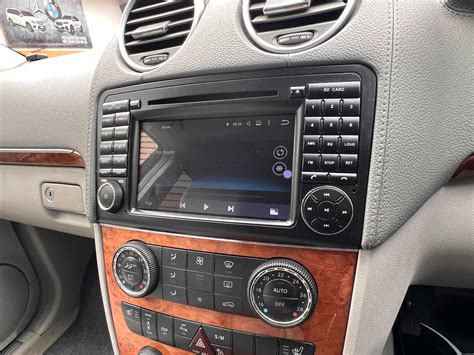 Android магнитола на Mercedes ML W164 GL X164 Андроид автомагнитола ...