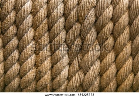 Perfect Yellow Rough Rope Texture Rope Stock Photo (Edit Now) 634225373