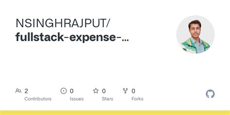 Github Nsinghrajput Fullstack Expense Tracker