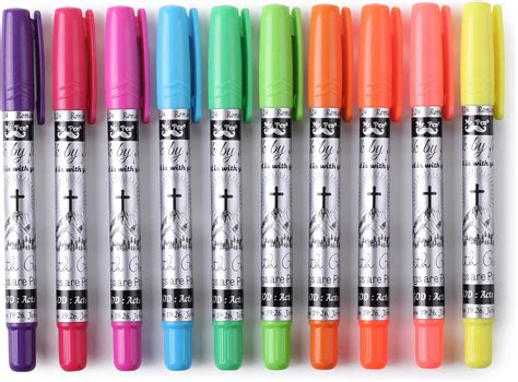 Mr Pen Bible Highlighters Pack Bible Gel Highlighter Gel