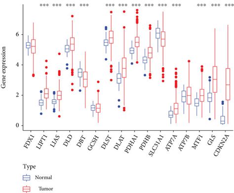 Molecular Characterization Of CRGs In HCC A Differential Expression