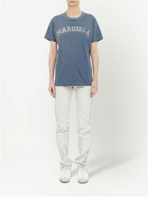 MAISON MARGIELA - Logo Cotton T-shirt Maison Margiela