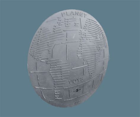 Крышка полимерпесчаная на бетонное кольцо (диаметр 106 см) (ID ...