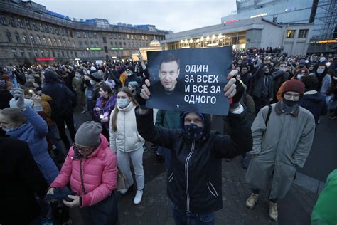 Rusia Estrangula Las Protestas A Favor De Alexei Navalny Internacional