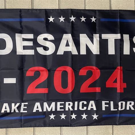 Ron Desantis 2024 Flag Etsy