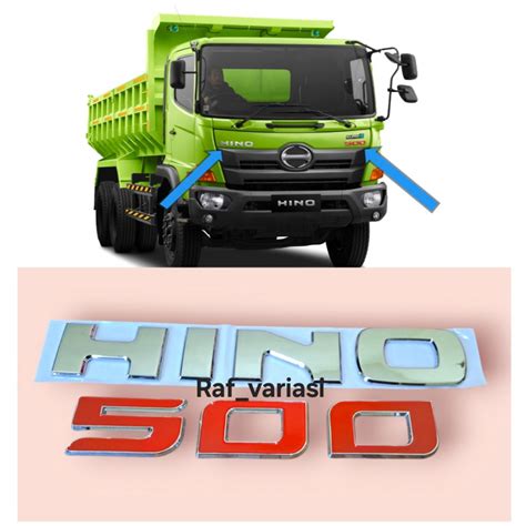 jual emblem hino    prekatnya emblem tulisan hino