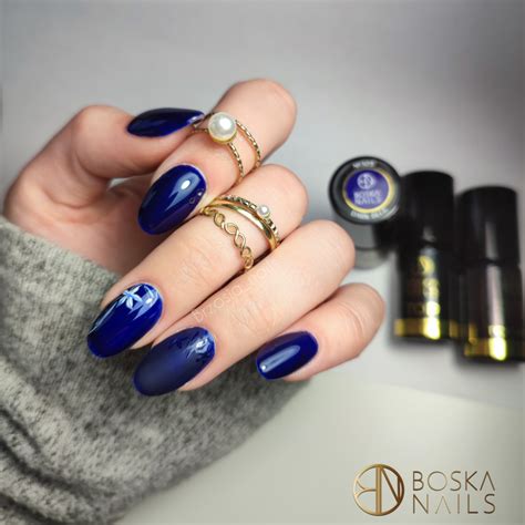 Boska Nails Lakier Hybrydowy Nr Dark Blue Ml Maniura Pl