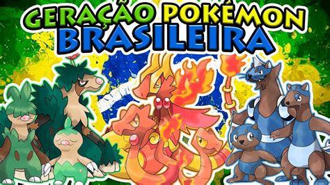 Como Seria Um Jogo De Pok Mon No Brasil Pt Youtube